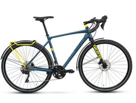 Resim CARRARO GRAVEL GT 28 GRAVEL BİSİKLET 520H 20-V HD MAT SATIN MAVİ-SİYAH- SARI 