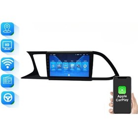 Resim Seat Leon New 2013-2022 9 inç 10-256 GB PRO Android Carplay Multimedya 
