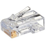 Resim cosmicplus 100ad 100 Adet Rj45 Jak Cak Uc Uç 8p8c Konnektör Ethernet Internet Kablo Soketi Ağ Rj45 Fiş Soket 