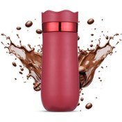 Resim Hangfox Seyahat Kahve Filtreli Termos - 320ml 8 Saat Sıcak/soğuk Tutar, Paslanmaz Çelik Siyah 