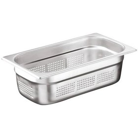 Resim Öztiryakiler Delikli Gastronom Küvet, 15 Cm, Gnp 1/3 