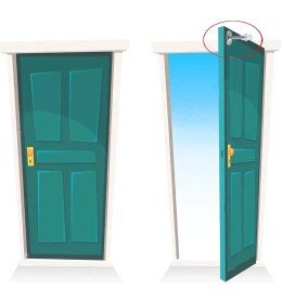 Resim KACAR 1 Adet Lüks Metal Vidalı Kapı Stoperi Tamponu Durdurucu Tutucu 10 cm Kapı Stopu Silikonlu 