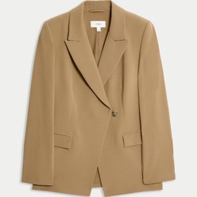 Resim Twill Kumaş Blazer Ceket - Bej / 12 