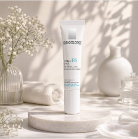 Resim La Roche Posay Hyalu B5 Günlük Kırışıklıklara Karşı Yoğun Sıkılaştırıcı ve Aydınlatıcı Göz Bakım Kremi 15ml 