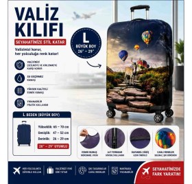 Resim Urartu Valiz Kılıfı 