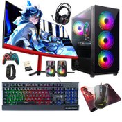 Resim Turbox Tx5120 Intel Core i5 7400 16GB Ram 512GB SSD 4GB RX560 GDDR5 23.6 100Hz Curved Oyun Hazır Sistem 