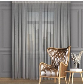 Resim Kırık Beyaz Düz Tül Perde Monaliza Sık Pile 1'e 3 Pile-kırık Beyaz Kırık Beyaz 