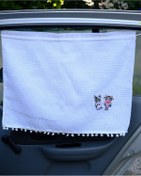 Resim Store Araba Perdesi - Sevimli İnek Temalı Perde 60x50cm 