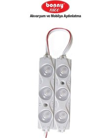 Resim Akvaryum 2'Li Modül Led Aydınlatma Beyaz Işık Anahtarlı 431999852 