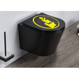 Resim Sticker Ev-banyo Sticker-klazöt Kapağı Sticker 