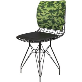 Resim Viscofoam Ortopedik Bel Yastığı Ofis Sandalye Araç Koltuk Bel Destek Yastığı Visco Bel Yastığı Kamuflaj 