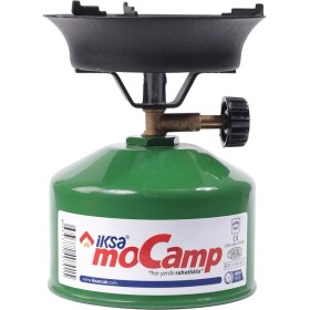 Resim Gaman Taşınabilir Ocak Mocamp Pratik Kamp Ocağı Piknik Tüpü Metal Sibop Devrilmez Tasarım 