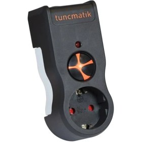 Resim Tunçmatik Enerji Koruma Prizi Powersurge 1'li Siyah 525 JOULE (TSK5079) 