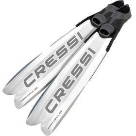 Resim Cressi Gara Turbo Impulse Dalış Paleti - WHITE / NO: 44-45 