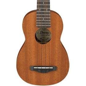 Resim Ibanez UKS10 Soprano with Bag Natural Ukulele - Natural 