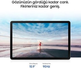 Resim Samsung Galaxy Tab S10 Lite, WiFi Android Tablet, 6GB RAM, 128GB Depolama Alanı, Gri, 10.9 İnç, 90Hz Ekran, Samsung DeX, S Pen Dahil, IP42 (Samsung Türkiye Garantili) 