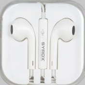 Resim Syrox Mikrofonlu Kablolu Kulakiçi Kulaklık Stereo 3.5mm Jack Girişli 