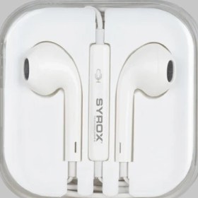 Resim Syrox Mikrofonlu Kablolu Kulakiçi Kulaklık Stereo 3.5mm Jack Girişli 