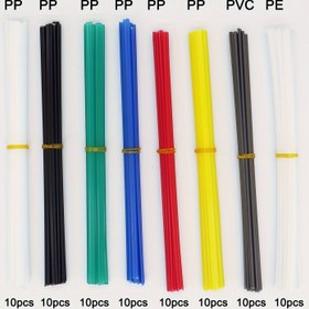 Resim 80 Adet Plastik Kaynak Çubukları 