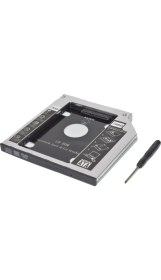 Resim Platoon Sata 9.5 Mm Ssd Harddisk Kutusu Kızak 