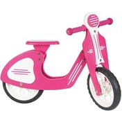 Resim Pilsan Retro Scooter Bisiklet Pembe Çok Renkli 