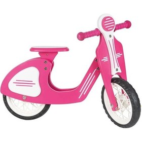 Resim Pilsan Retro Scooter Bisiklet Pembe Çok Renkli 