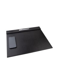 Resim Sümen Masaüstü Tekli Toplantı Odası,otel Odası Ve Resepsiyon Sümeni Desk Pad Vegan 35x45 Cm.,siyah 