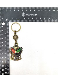 Resim Türkiye Temalı Anahtarlık Metalik1 