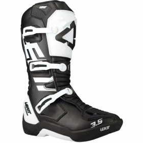 Resim Leatt 3.5 junior cross enduro motosiklet botu siyah beyaz 34 (iç taban 21,5 cm) `+ Ücretsiz Gmoto 10in1 Çok Amaçlı Alet 