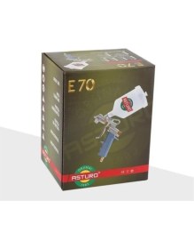 Resim E70 1,8 mm Üstten Depolu Havalı Boya Tabancası 
