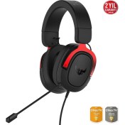 Resim Asus Tuf Gamıng H3 7.1 Red Pc/ps4 Xbox Kulaklık 