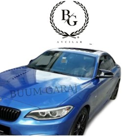 Resim Bmw F36 - Kasa Yarasa Ayna Kapağı Piano Black (Plastik) 
