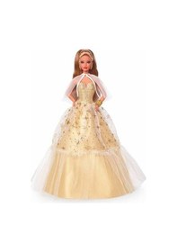 Resim Barbie 2023 Mutlu Yıllar Bebeği - Kumral HJX06 