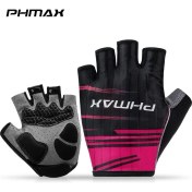 Resim Liangduo Shop PW-DPST-17704 Stili M Boyutu Phmax Bisiklet Eldiveni Kaymaz Sürme Yarım Parmak Bisiklet Eldiveni Nefes Şok Emme Mtb Spor Bisiklet Eldiveni Erkek Kadın (Yurt Dışından) 