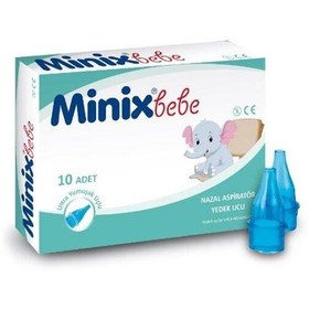Resim Minixbebe Nazal Aspiratör Yedek Ucu 10 Adet 