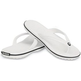 Resim Crocs 11033 - Crocband Flıp 100-whıte Parmak Arası Unisex Terlik Beyaz 
