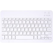 Resim Cbtx Mini 10" Bluetooth USB Şarj Edilebilir Kablosuz Klavye 