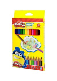 Resim Play-doh 12 Renk Jumbo Üçgen Kuru Boya Ku008 