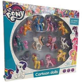 Resim My Little Pony Pembe Figür Oyuncak Seti 