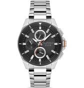 Resim Jg. Polo Club Gümüş Çelik Kordon Erkek Kol Saati Ls04238m.1 Gümüş 