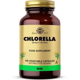 Resim SOLGAR Chlorella 100 Kapsül 