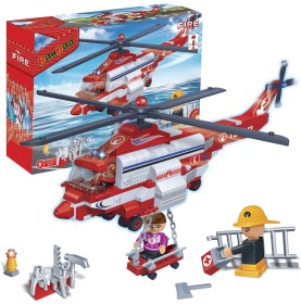 Resim Banbao İtfaiye Helikopteri 272 Parça 