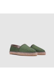 Resim TOGO Yeşil Monogram Tekstil Kadın Espadril Ayakkabı [060032] 