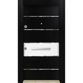 Resim Mono Çelik Kapı MN-6023 Dış Iklim Kapısı Yağmur'a ve Güneşe Dayanıklı Çelik Kapı 