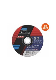 Resim Norton Saint Gobain Starline 115x1.0x22.23mm İnox Metal Kesici Disk 50'li Paket 