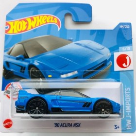 Resim Hot Wheels 90 Acura Nsx Mavi 1:64 Ölçek Metal Gövde ile Gerçekçi Detaylar 6/10 