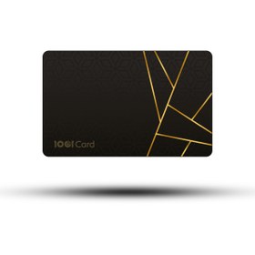 Resim 1001 Kişileştirebilir Gold NFC Dijital Kartvizit 