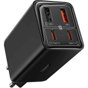 Resim Baseus GaN 6 Pro 65 W 2C+2U Şarj Cihazı Siyah 