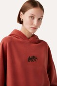 Resim WWF Market Bozayı Supersoft Hoodie - Kiremit 