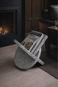 Resim SIRÉ Studio Mermer Gazetelik / Dergilik | El Yapımı Doğal Taş Tasarım-SIRÉ Black Stone Collection 